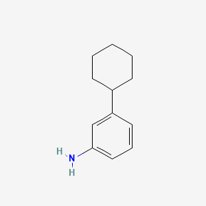 3-Cyclohexylaniline structure, CAS 5369-21-1