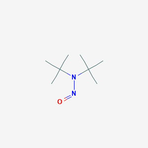 N-nitroso-ditertbutylamine structure, CAS 63819-70-5