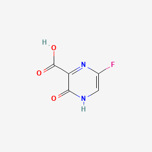 6-Fluoro-3-hydroxypyrazine-2-carboxylicacid structure, CAS 1079990-21-8