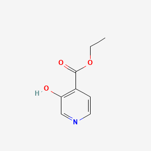 3-Hydroxypyridine-4-carboxylic acid ethyl ester structure, CAS 18342-97-7