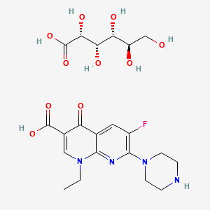 ENOXACIN GLUCONATE structure, CAS 104142-71-4