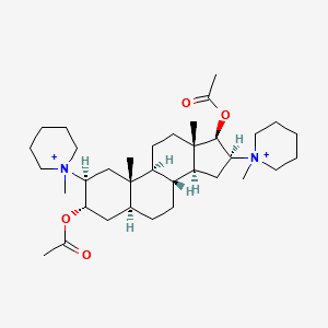 Androstane, piperidinium deriv. structure, CAS 16974-53-1