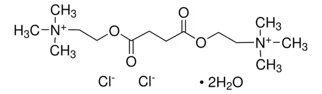 Succinylcholine structure, CAS 306-40-1