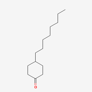 4-Octylcyclohexanone structure, CAS 6814-19-3
