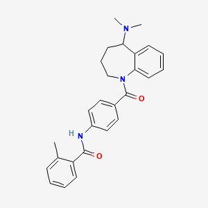 Mozavaptan structure, CAS 137975-06-5