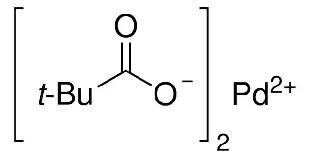 Palladium pivalate 97% structure, CAS 106224-36-6
