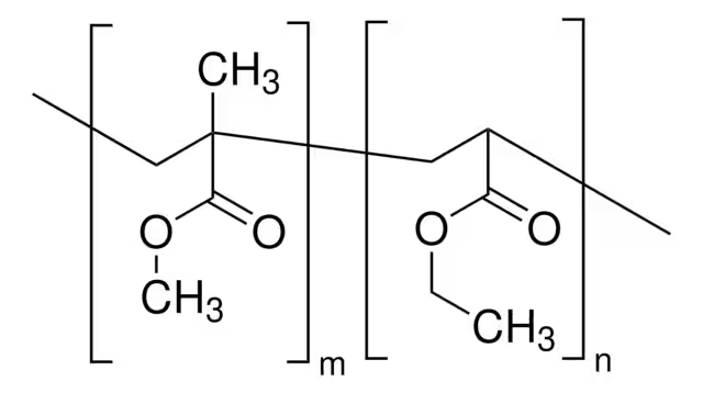 POLY(METHYL METHACRYLATE) structure, CAS 9010-88-2