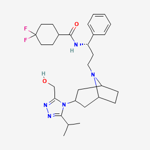 3-Hydroxymethyl Maraviroc structure, CAS 1217535-55-1