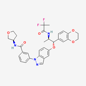 AZD-7594 structure, CAS 1196509-60-0