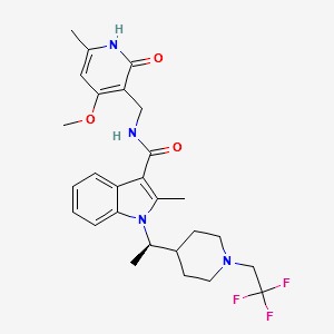 CPI-1205 structure, CAS 1621862-70-1