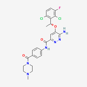 X-376 structure, CAS 1365267-27-1