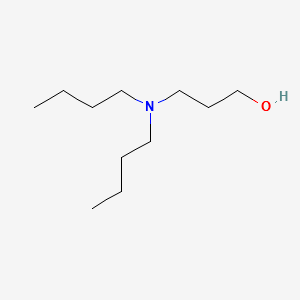 3-(DIBUTYLAMINO)-1-PROPANOL structure, CAS 2050-51-3