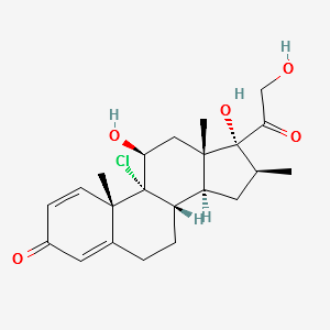 BecloMethasone structure, CAS 2A-3183008