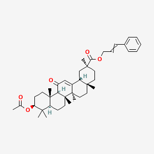 cinoxolone structure, CAS 31581-02-9