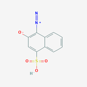 1,2-NAPHTHOXY-DIAZOLE-4-SULFONIC ACID structure, CAS 4857-47-0