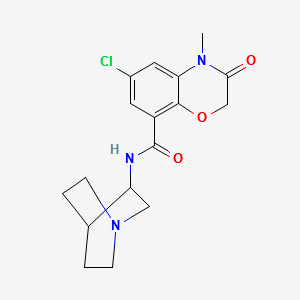 NAZASETRON structure, CAS 123039-99-6