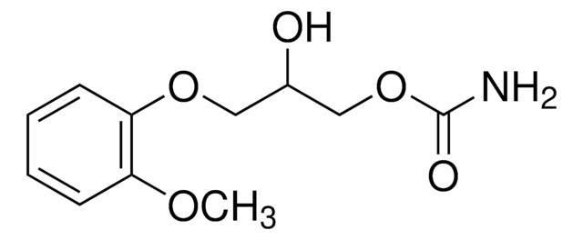 Methocarbamol structure, CAS 32-03-6