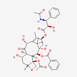N-acetyl-10-deacetyl-N-debenzoylpaclitaxel structure, CAS 1144034-42-3