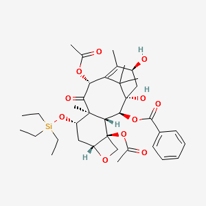 7-O-(TRIETHYLSILYL) BACCATIN III structure, CAS 115437-21-3