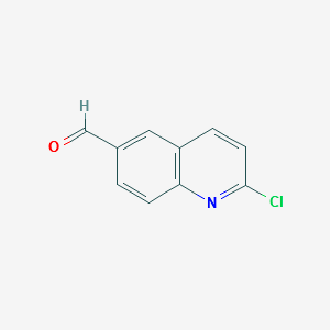 2-CHLOROQUINOLINE-6-CARBALDEHYDE structure, CAS 791626-59-0