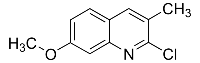 2-CHLORO-7-METHOXY-3-METHYLQUINOLINE structure, CAS 132118-45-7
