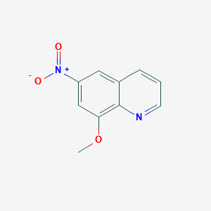 8-METHOXY-6-NITROQUINOLINE structure, CAS 80912-11-4