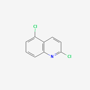 DICHLOROQUINOLINE(2,5-) structure, CAS 59412-12-3
