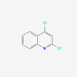 2,4-DICHLOROQUINOLINE structure, CAS 703-61-7