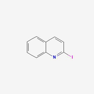 2-IODOQUINOLINE structure, CAS 6560-83-4