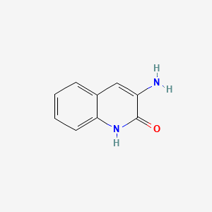 3-Aminoquinoline-2(1H)-one structure, CAS 5873-00-7