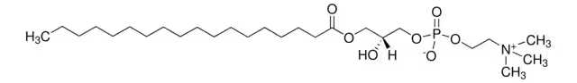 1-stearoyl-2-lauroyl -sn-glycero-3-phosphocholine structure, CAS 7276-39-3