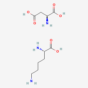L-lysine-L-aspartate structure, CAS 2A-3183277