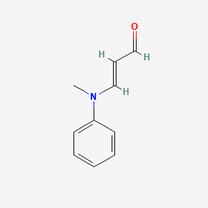 3-(N-Phenyl-N-methyl)aminoacrolein structure, CAS 14189-82-3