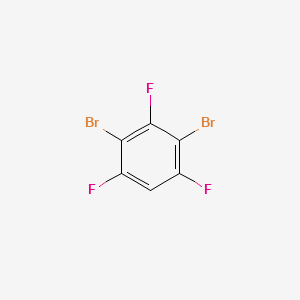 2,4-dibromo-1,3,5-trifluorobenzene structure, CAS 363-69-9