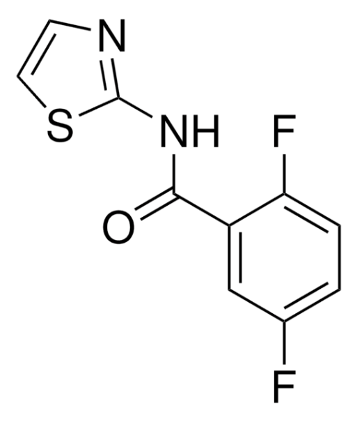 2,5-Difluoro-1,3-dicarbonitrile structure, CAS 122546-74-1