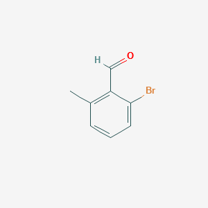 3-Bromo-2-formyltoluene, 6-Bromo-o-tolualdehyde structure, CAS 176504-70-4