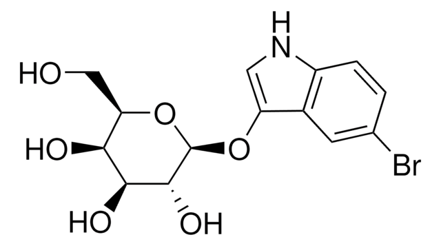 5-Bromo-3-indolyl-beta-D-galactopyranoside structure, CAS 97753-82-7