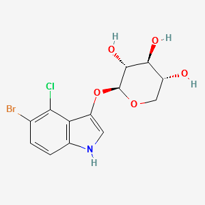 5-BROMO-4-CHLORO-3-INDOXYL-BETA-D-XYLOPYRANOSIDE structure, CAS 207606-55-1
