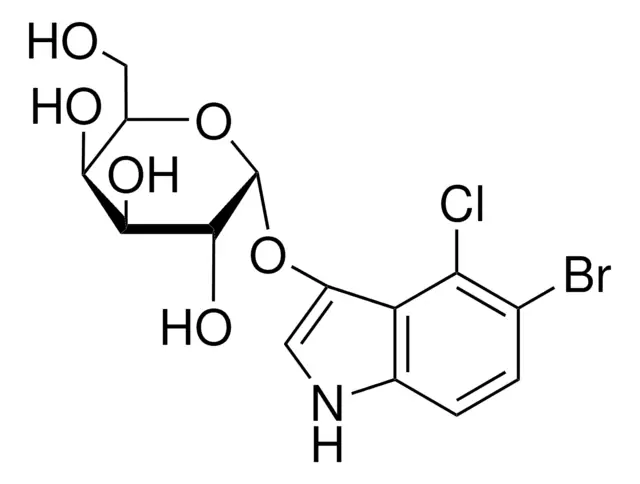 5-BROMO-6-CHLORO-3-INDOXYL-ALPHA-D-GALACTOPYRANOSIDE structure, CAS 198402-60-7