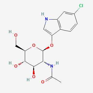 6-CHLORO-3-INDOXYL-N-ACETYL-BETA-D-GLUCOSAMINIDE structure, CAS 156117-44-1