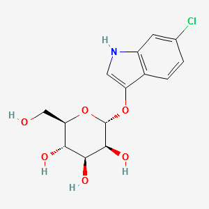 6-CHLORO-3-INDOXYL-ALPHA-D-MANNOPYRANOSIDE structure, CAS 425427-88-9
