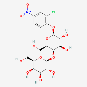 2-CHLORO-4-NITROPHENYL-BETA-D-LACTOSIDE structure, CAS 120583-41-7