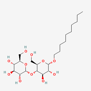 N-DECYL-A-D-MALTOPYRANOSIDE, ANAGRADE structure, CAS 168037-12-5