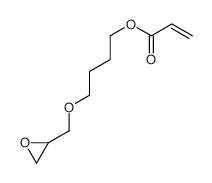 4-Hydroxybutyl acrylate glycidyl ether structure, CAS 119692-59-0