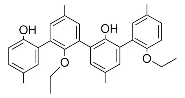 Endoxifen structure, CAS 112093-28-4