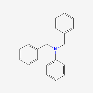 N,N-DIBENZYLANILINE structure, CAS 91-73-6