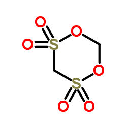 1,5,2,4-Dioxadithiane 2,2,4,4-tetraoxide structure, CAS 99591-74-9