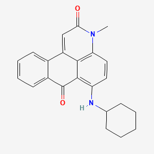 Solvent Red 149 structure, CAS 71902-18-6