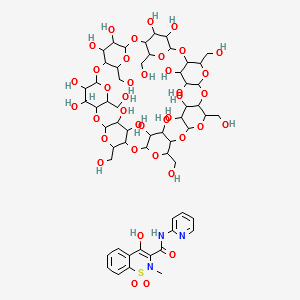 piroxicam-beta-cyclodextrin structure, CAS 96684-39-8
