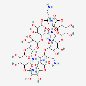 Octakis(6-amino-6-deoxy)-γ-cyclodextrin structure, CAS 171283-79-7